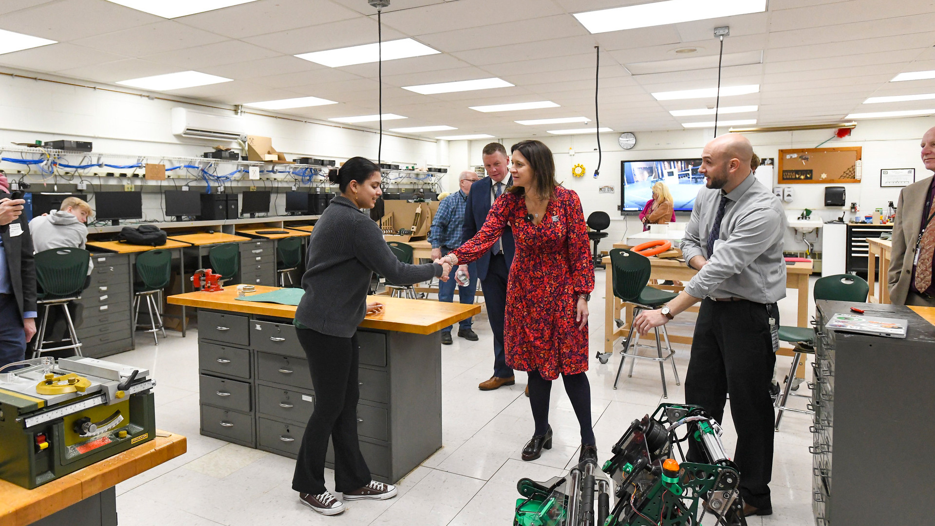 Ward Melville HS and Arrowhead Elem School Visit