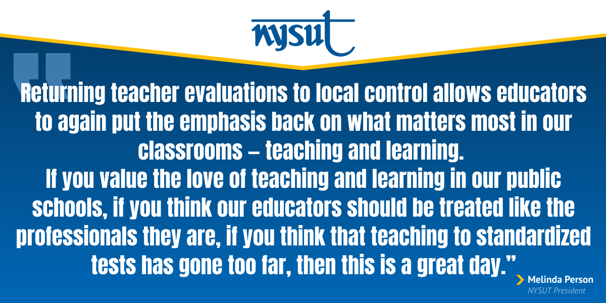 Education stakeholders reach agreement on fixing teacher and principal evaluations 