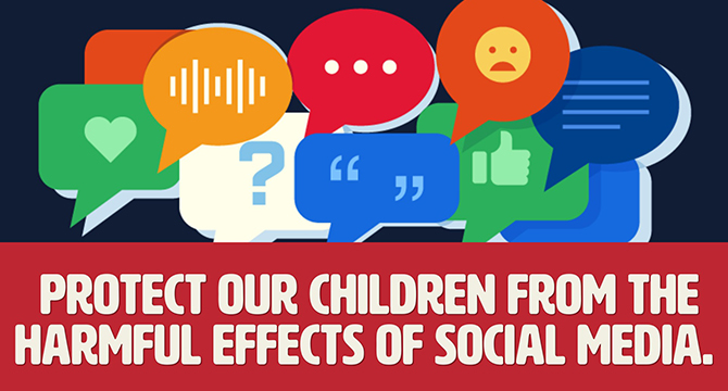 Protect our children from the harmful effects of social media!