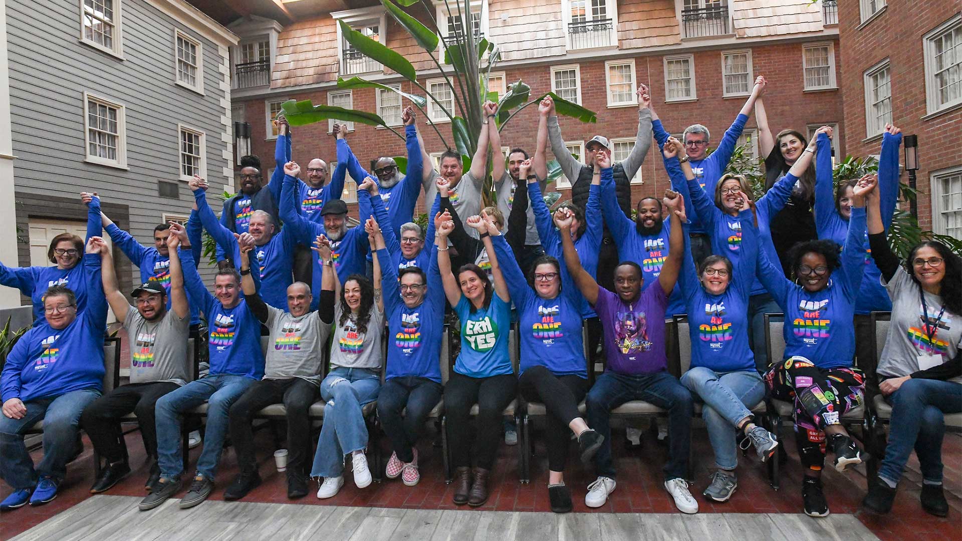 NYSUT's LGBTQ Committee was one of three union committees at the first ever NYSUT Justice Conference. 