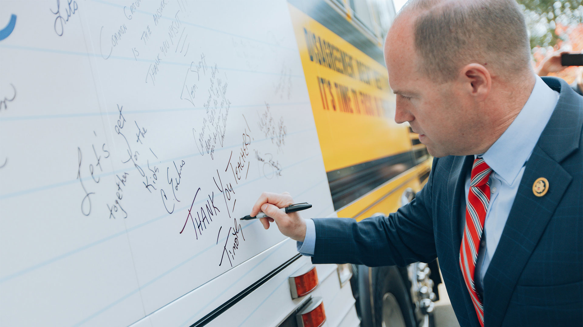 Educators voice growing challenges in meeting with Congressman Kennedy 