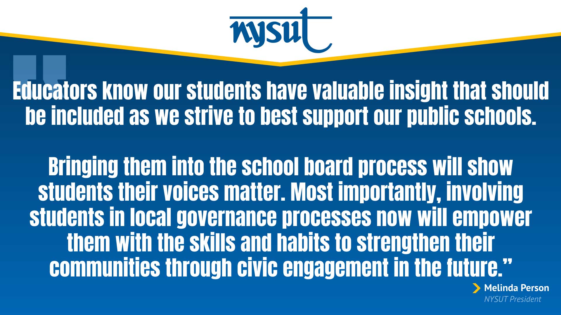 Governor signs bill to include student representatives on boards of education