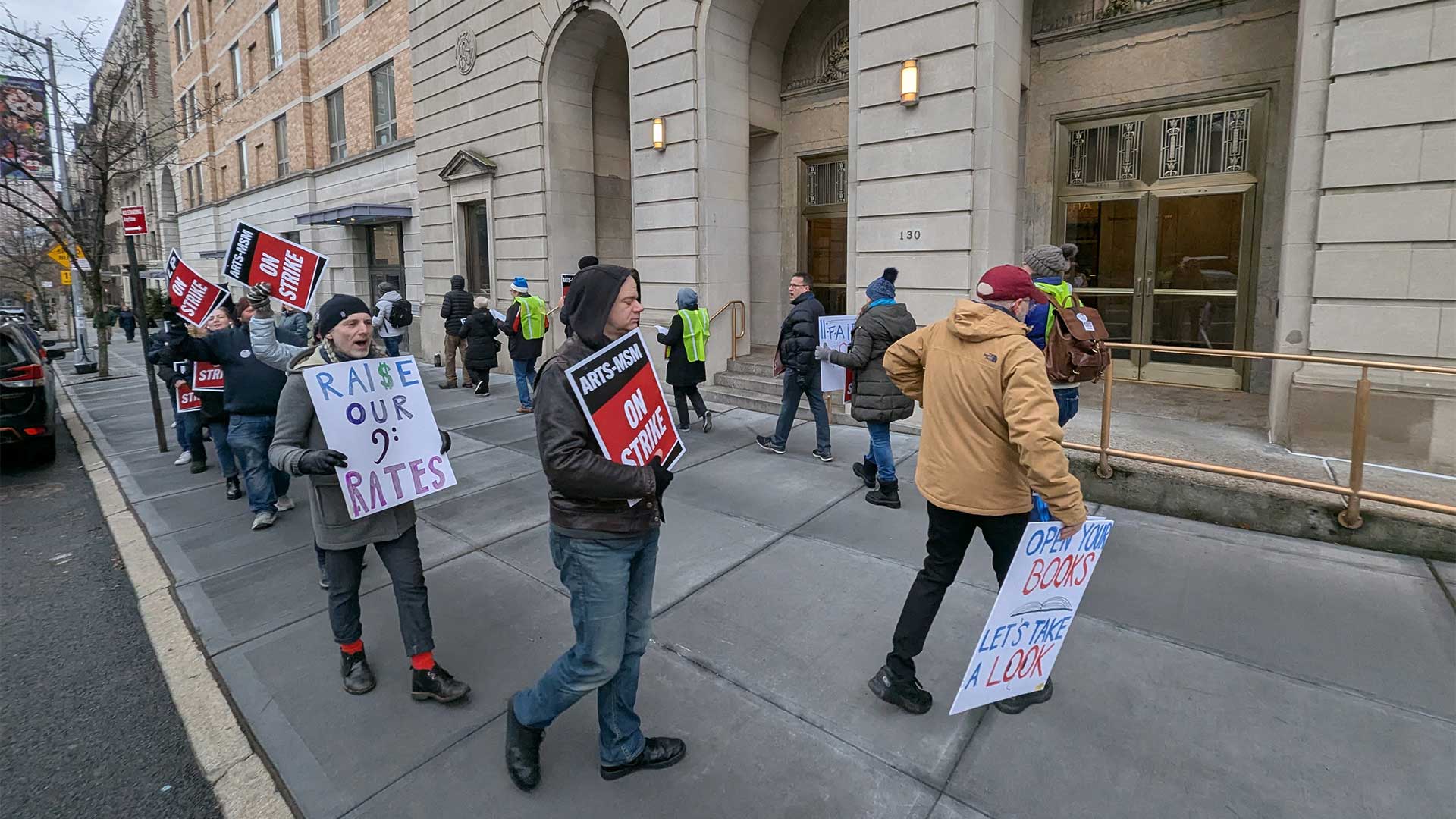ARTS-MSM One-Week Strike Pickets for Hours Outside School