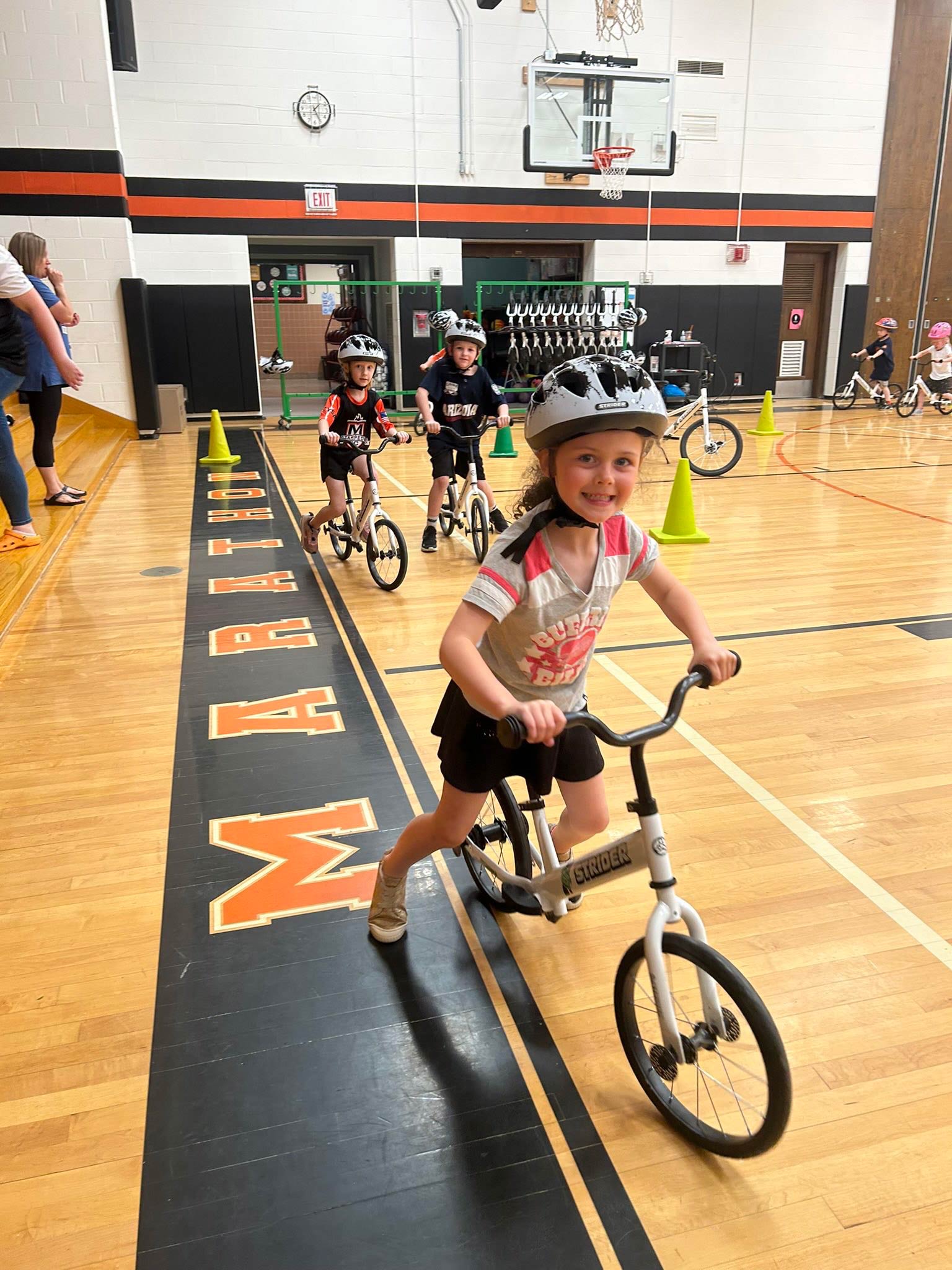 Ticket to ride: PE teacher launches bike program with support from professor