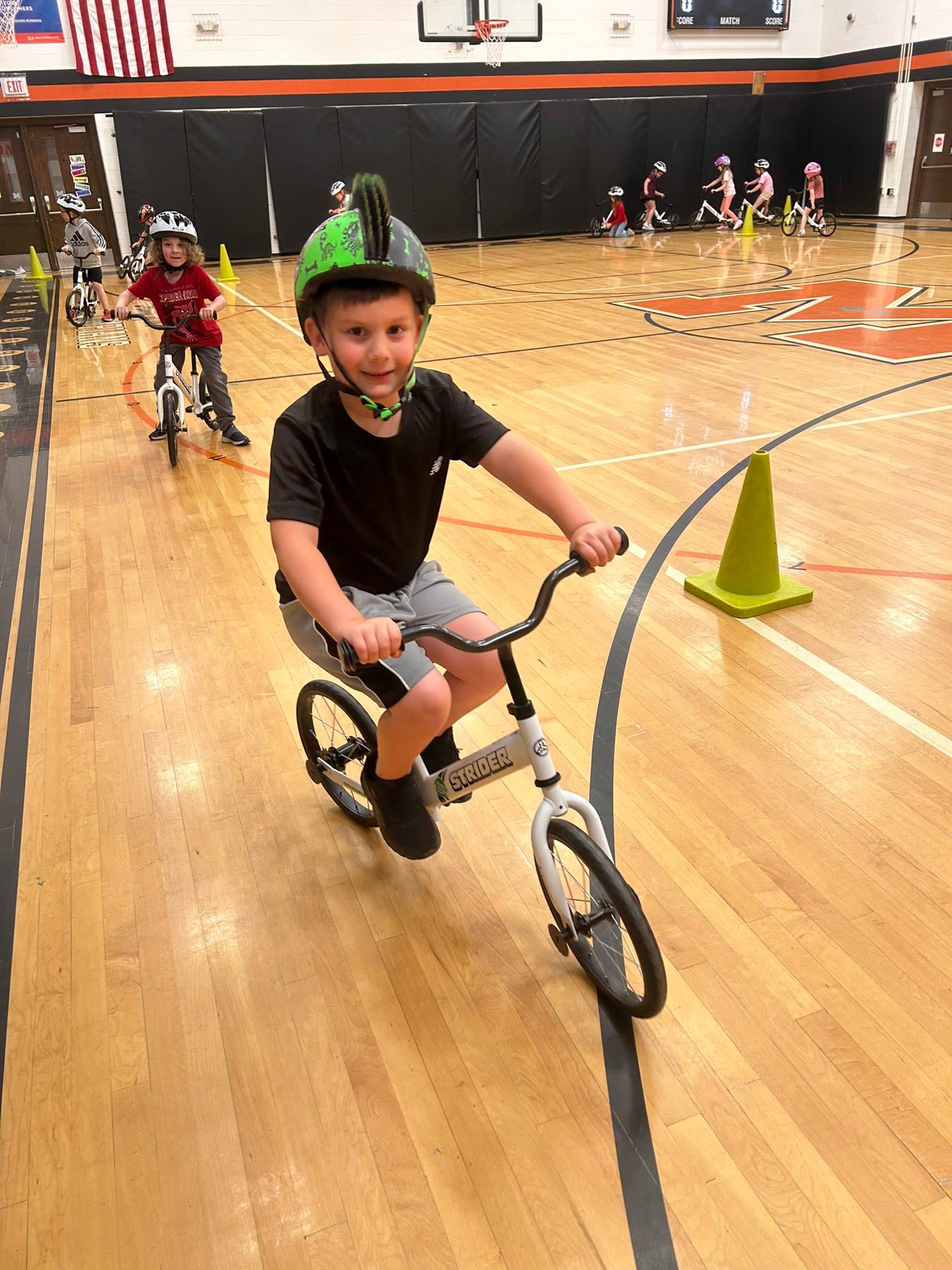 Ticket to ride: PE teacher launches bike program with support from professor