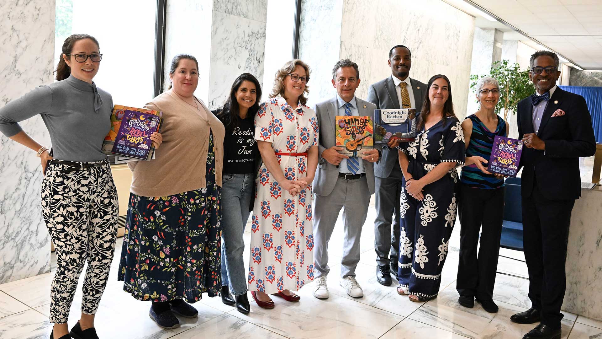 NYSUT and the New York Library Association hosted Open Books, Open Minds for legislators to meet with librarians from New York’s schools and community libraries.