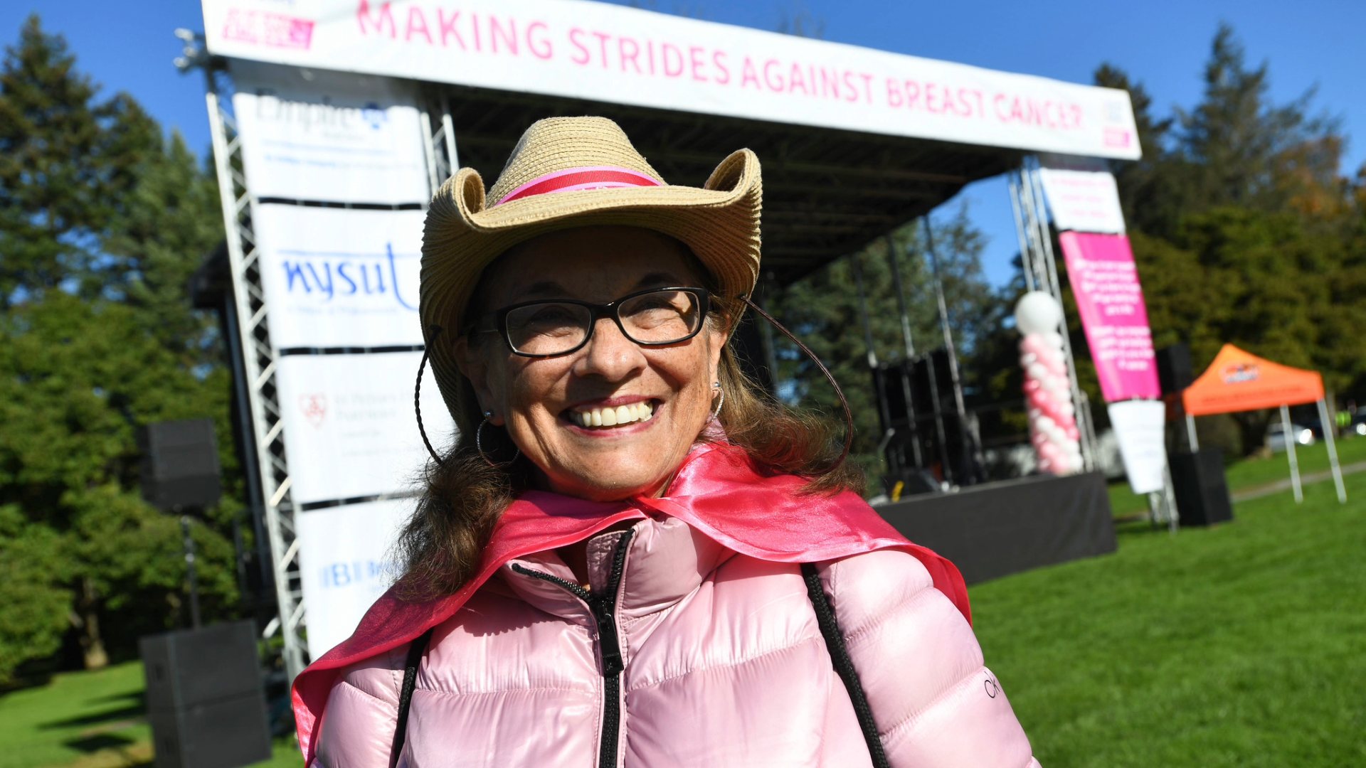 Making Strides: Taking steps for Sandie