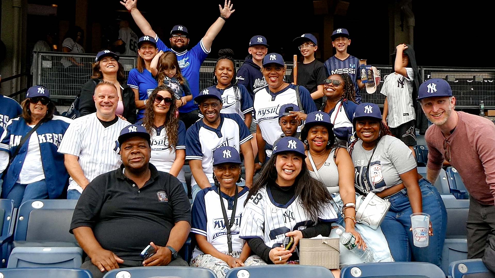 NYSUT members gathered at the Sept. 7 Yankees Game in New York City