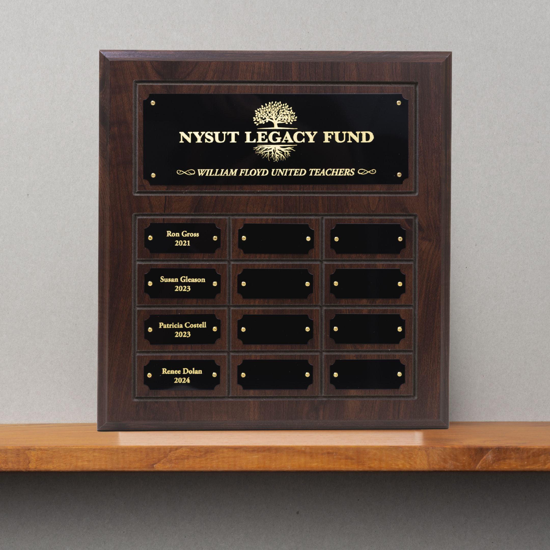 Legacy Fund Plaque
