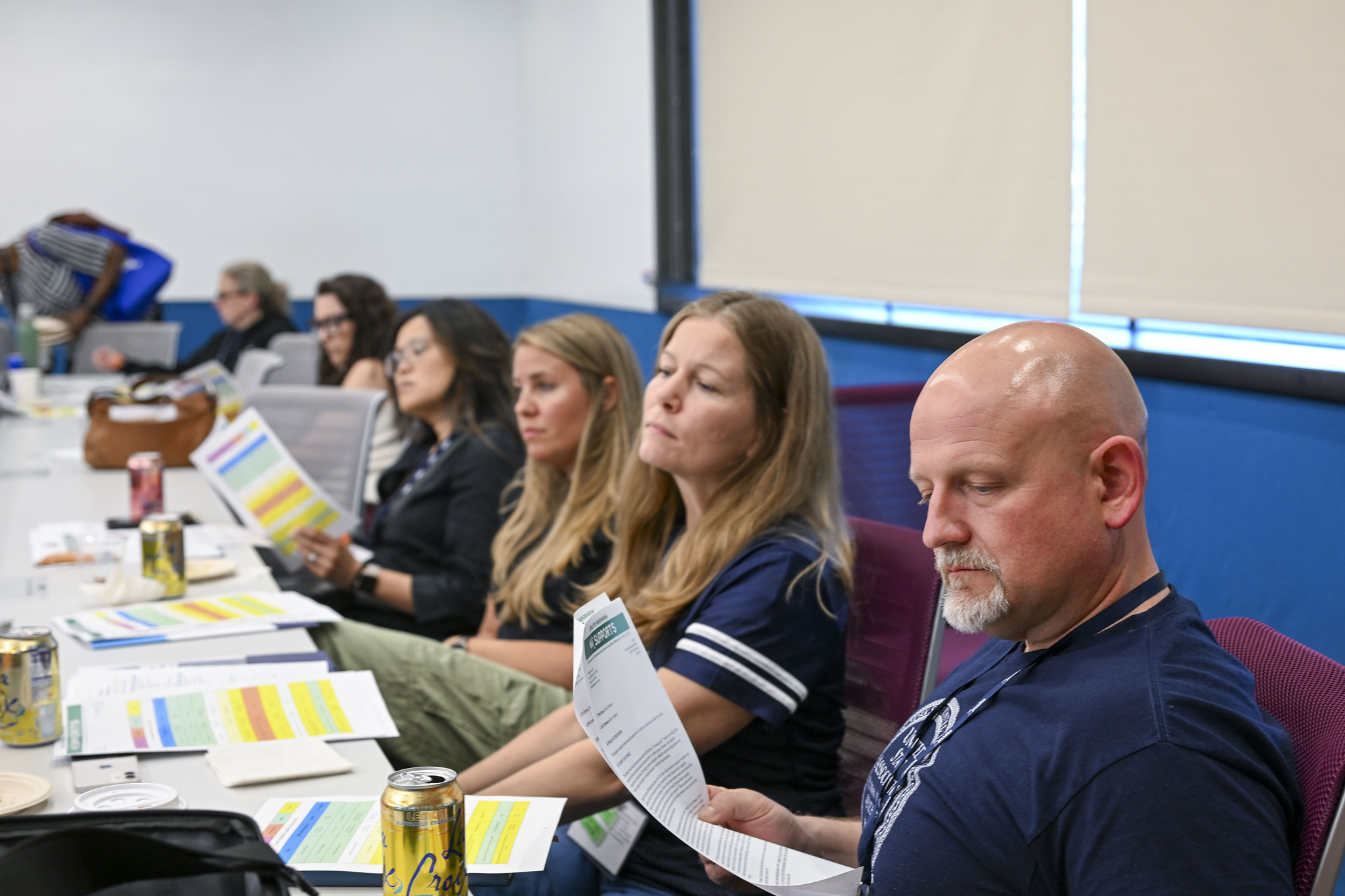 Health and educational professionals met in April to share strategies for strengthening their professional voices across the schools and communities they serve. Photo credit: El-Wise Noisette.