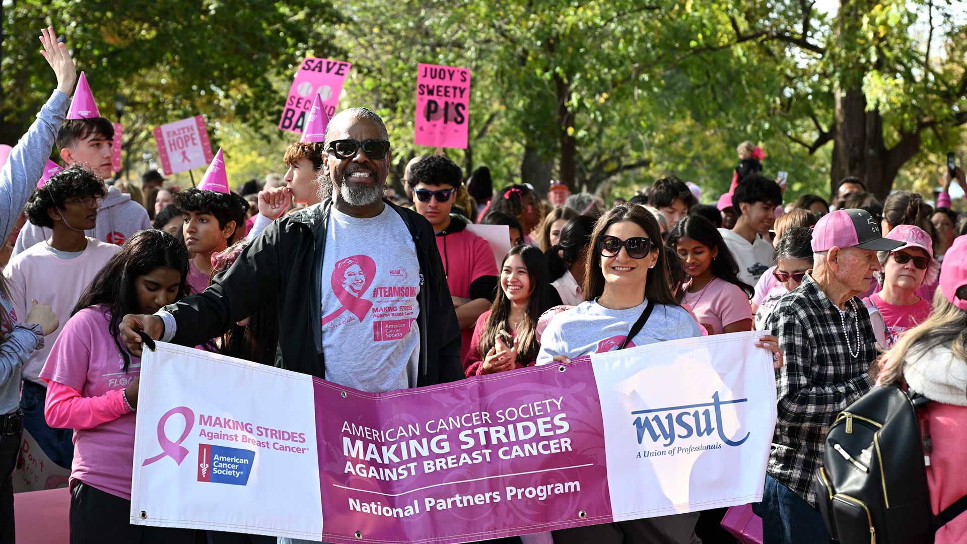 Making Strides Photo Making Strides Against Breast Cancer