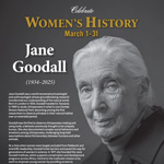 Jane Goodall - Women's History Month