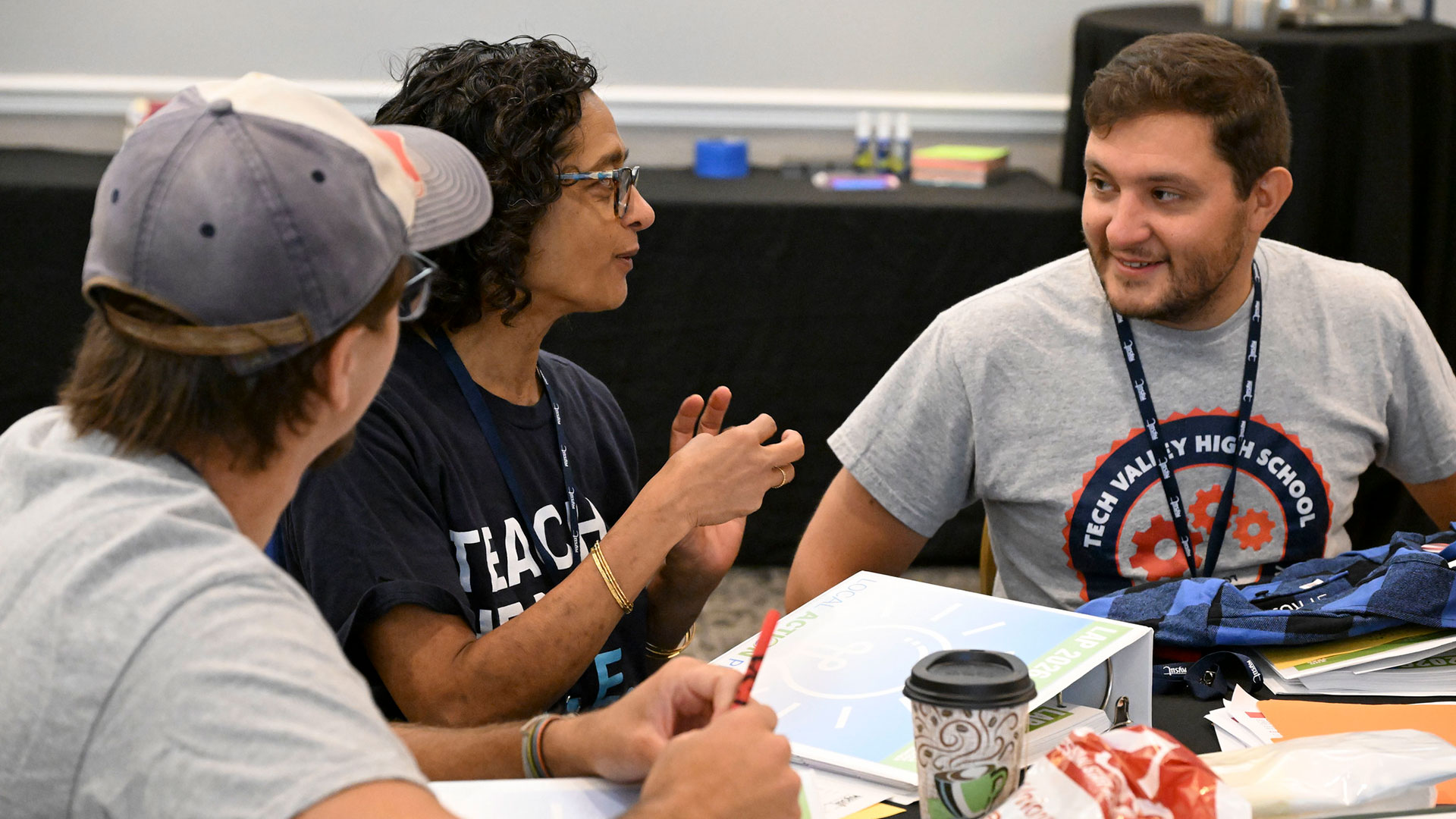 Members of Tech Valley High School Association spent the week at LAP developing new tactics for tackling some of their biggest challenges. 