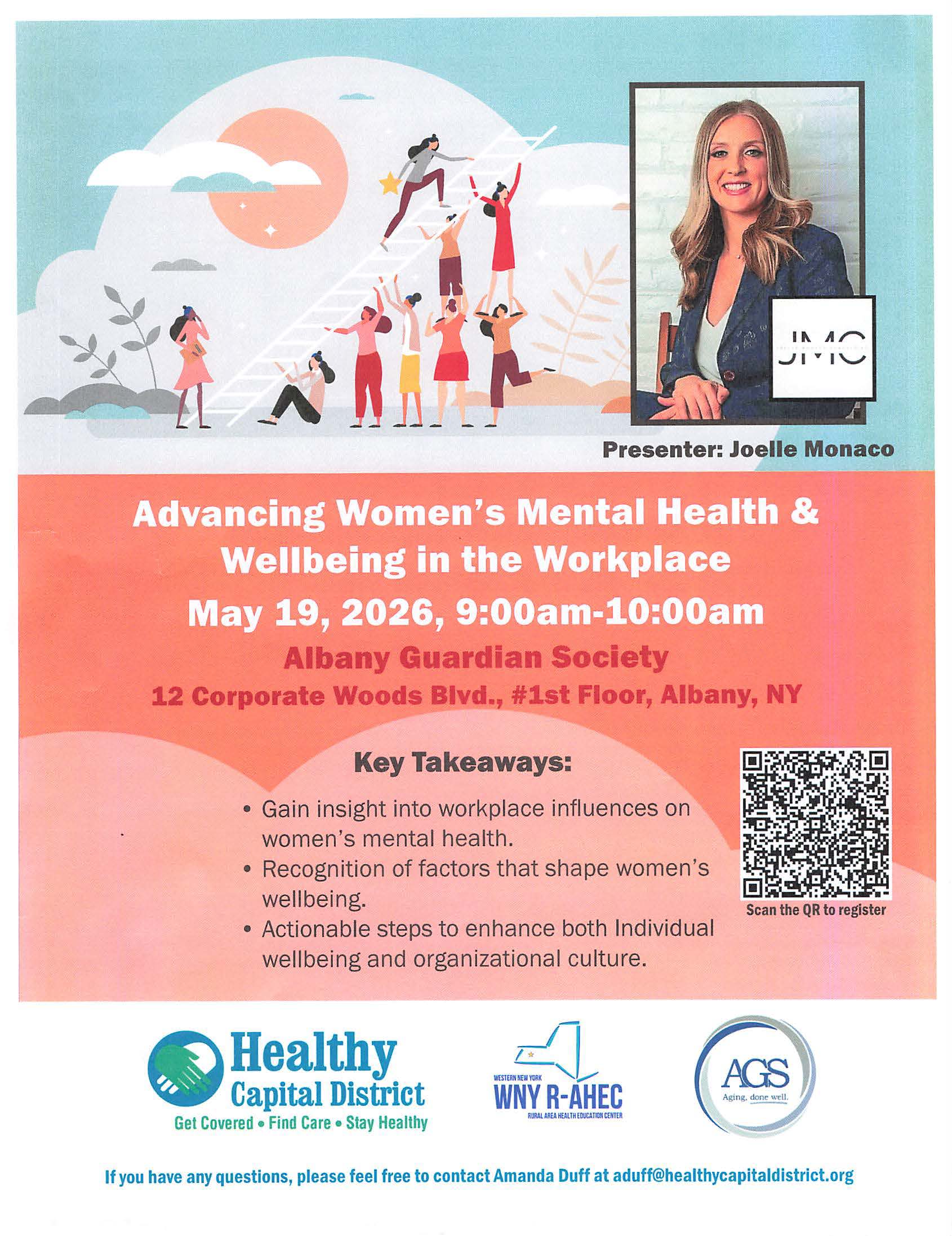 Advancing Women's Mental Health & Wellbeing in the Workplace