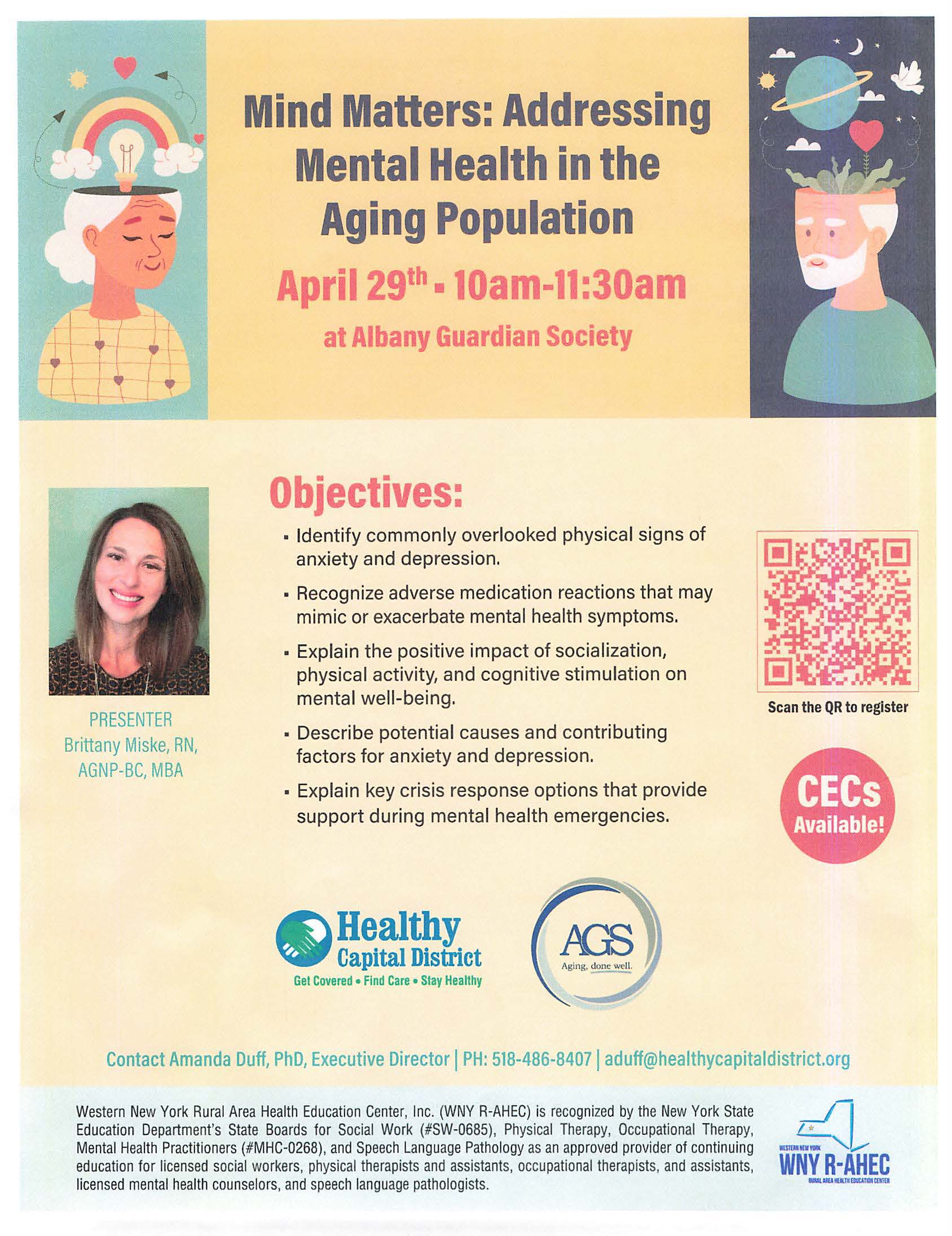 Mind Matters: Addressing Mental Health in the Aging Population