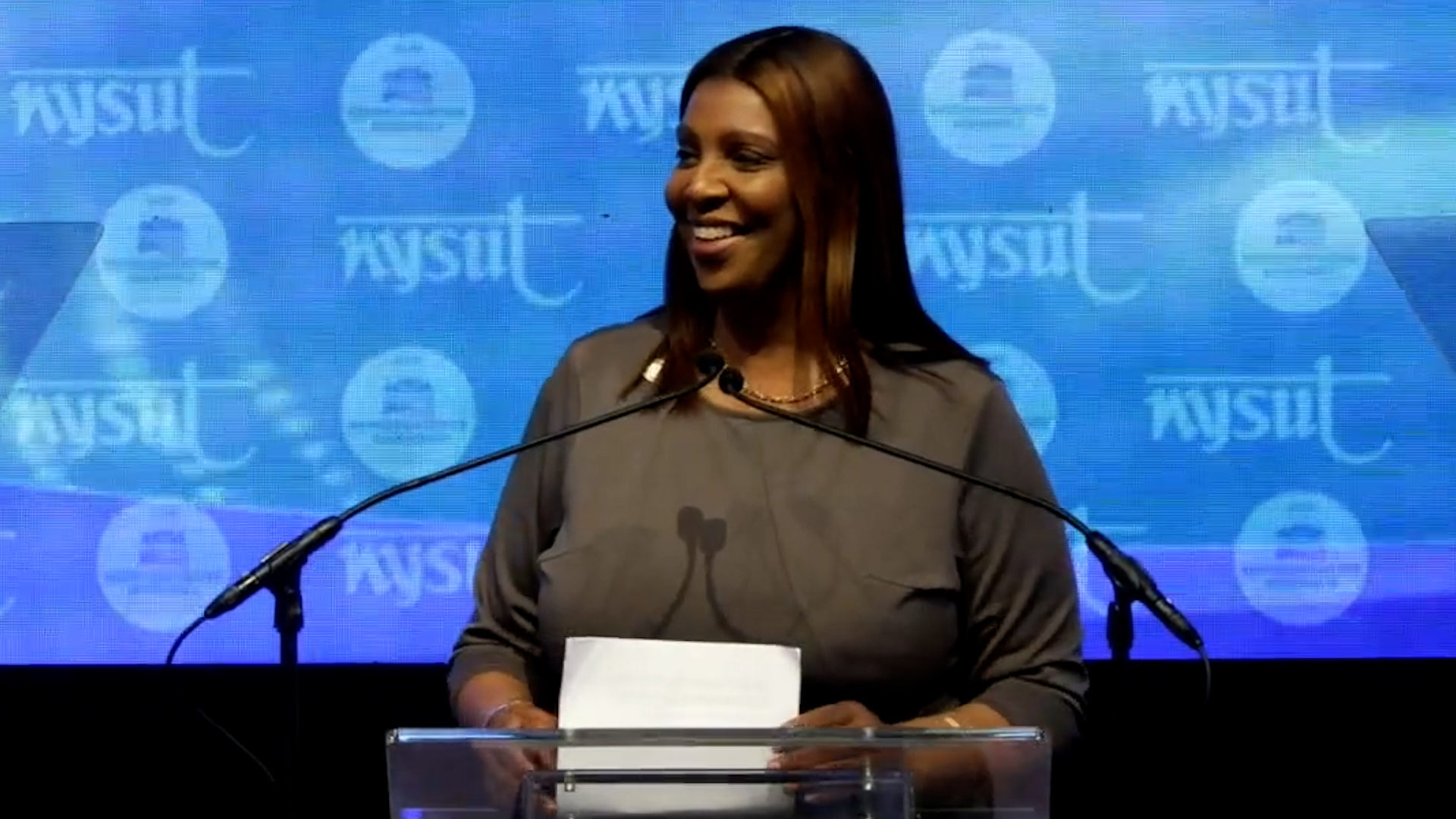Tish James at NYSUT RA 2026
