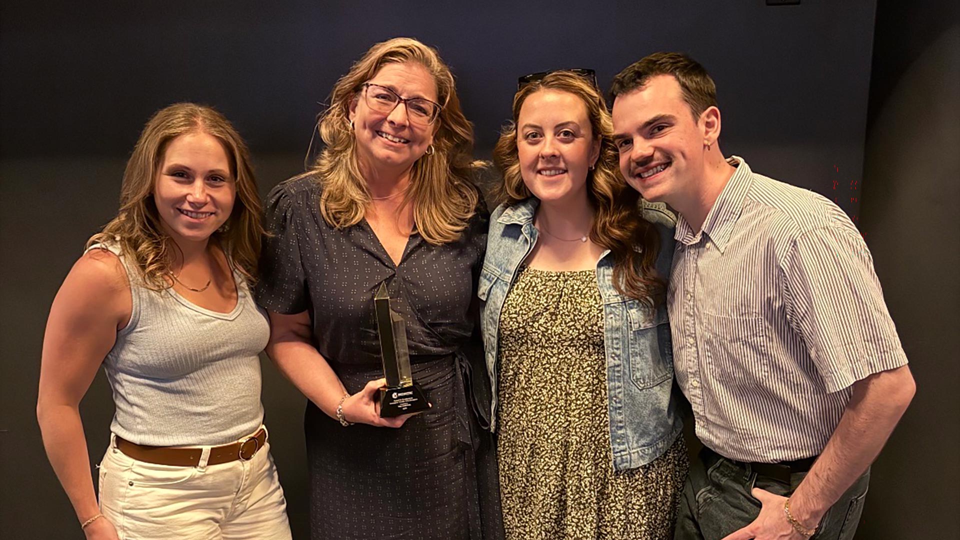 Lisa Levenberg, vocal music teacher and colleagues