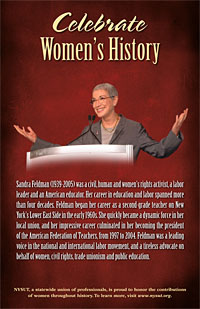  (516/11 Women's History Sandra Feldman)