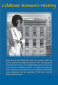 2012 Women's History Month poster