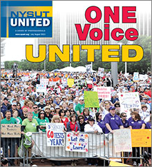 nysut united july cover rally