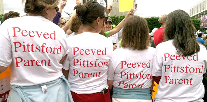 peeved pittsford parents