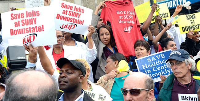 suny downstate rally
