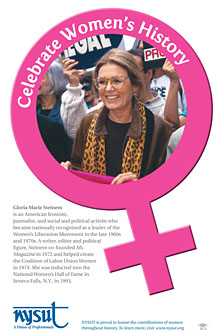 2013 women's history month poster