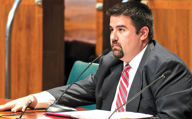 Todd Hathaway, a social studies teacher at East Aurora High School, got an up-close look at how government works as a member of the governor’s Common Core Panel. He issued a strong dissent to the panel’s final recommendations.