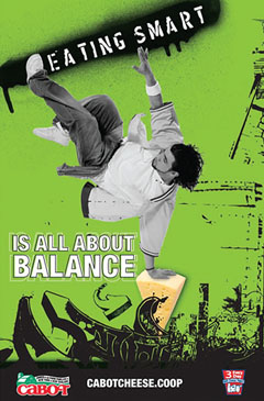 Cabot cheese poster