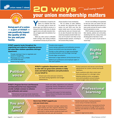 nysut united july/august 2014 page8
