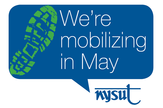 We're mobilizing in May