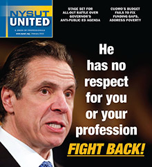 nysut united cover cuomo