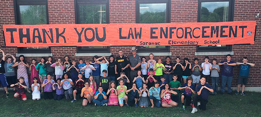 Saranac TA rallies around students during manhunt