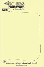 BOCES Educators of Eastern Suffolk union stationery