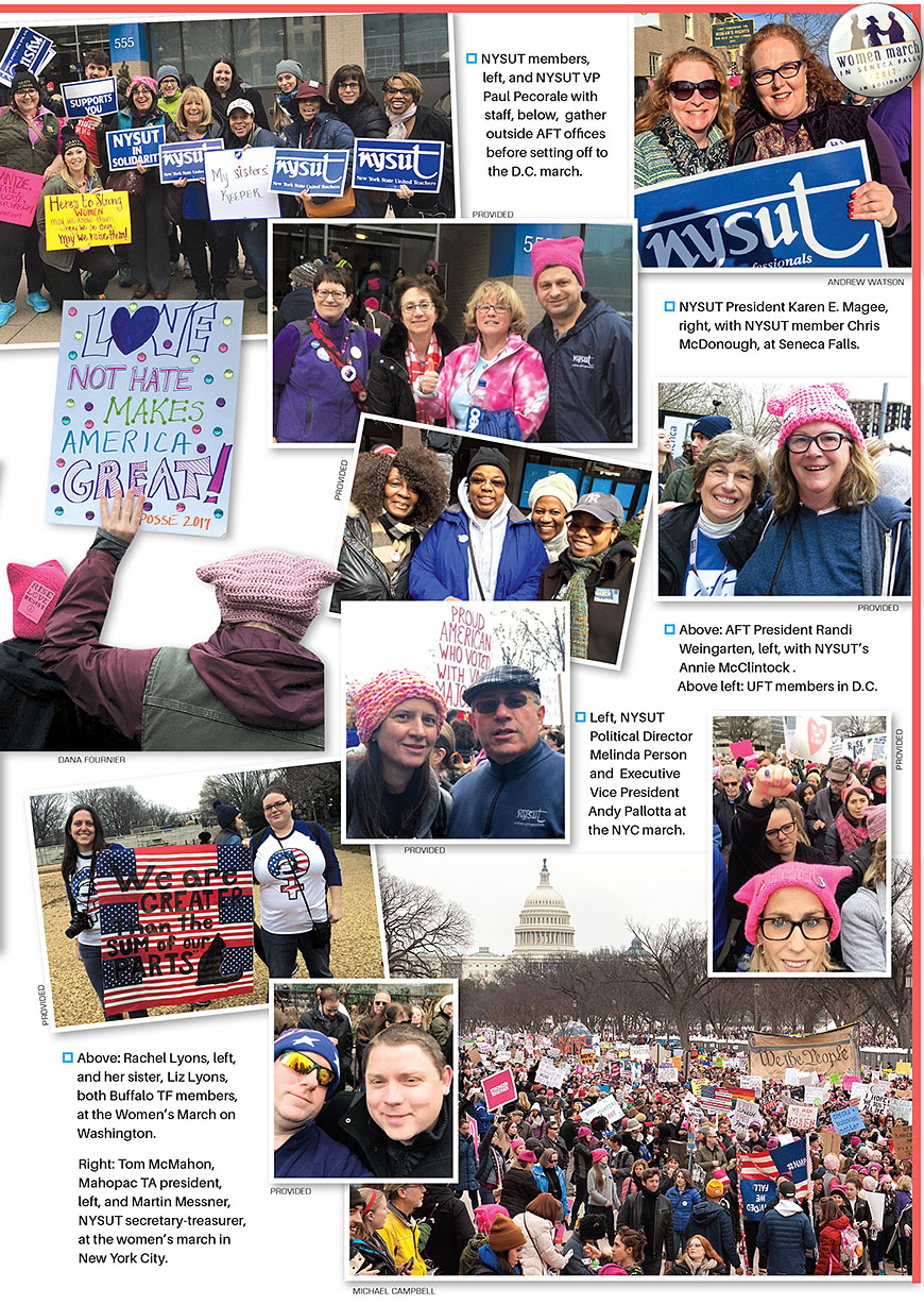 women's march page
