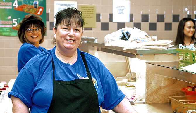 Michelle Valente is the high school cook manager for the Monroe- Woodbury Central School District and a member of the Monroe-Woodbury Teachers Association.