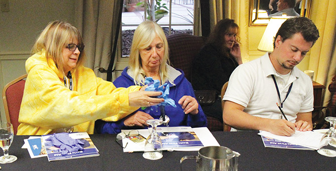 SRPs learn first aid best practices