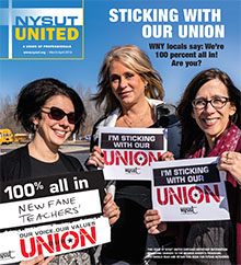 nysut united march/april 2018 cover