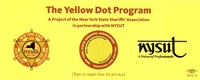 Yellow Dot Emergency Decal