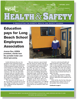 Health and Safety Newsletter - Spring 2014