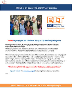 Dignity for All Students Act (DASA) flyer