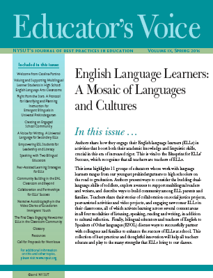 Educator's Voice Cover