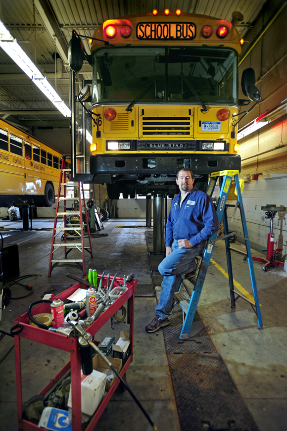 school bus mechanic