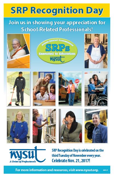 SRP Recognition Day Poster 2017