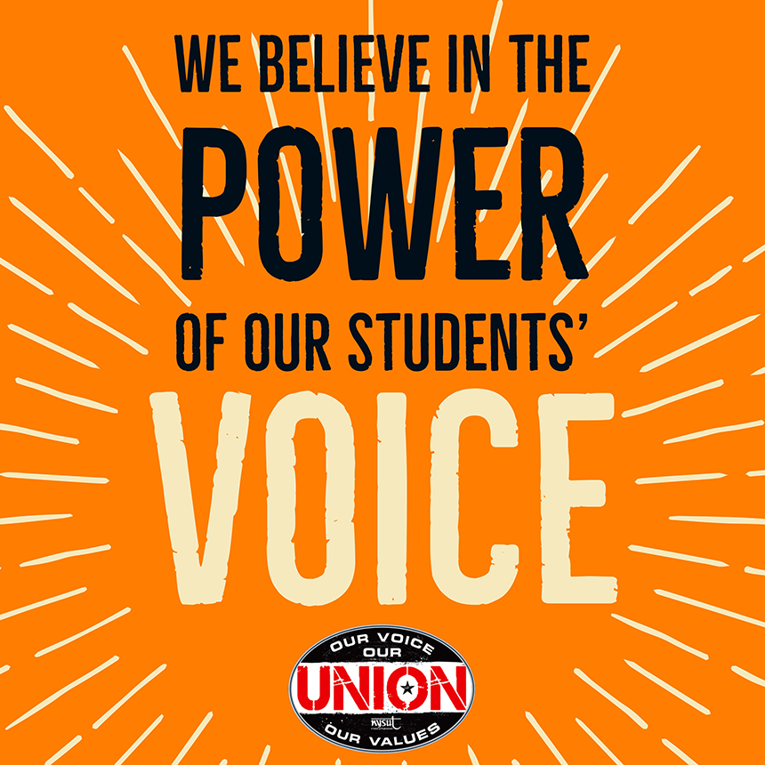 We are proud of our students for using their voices to ...