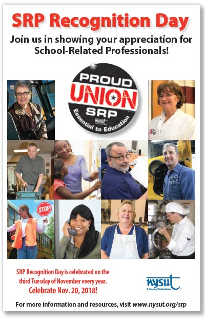 SRP Recognition Poster