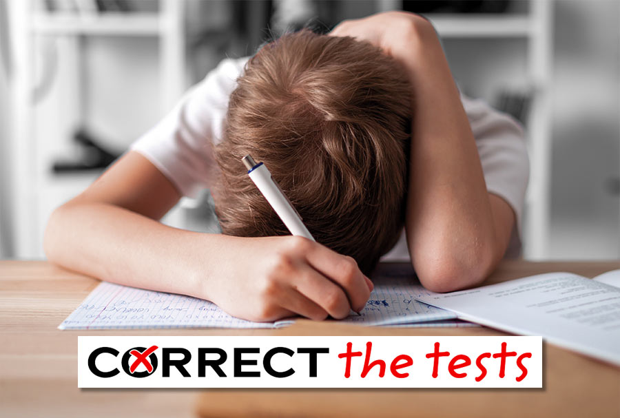 correct the tests