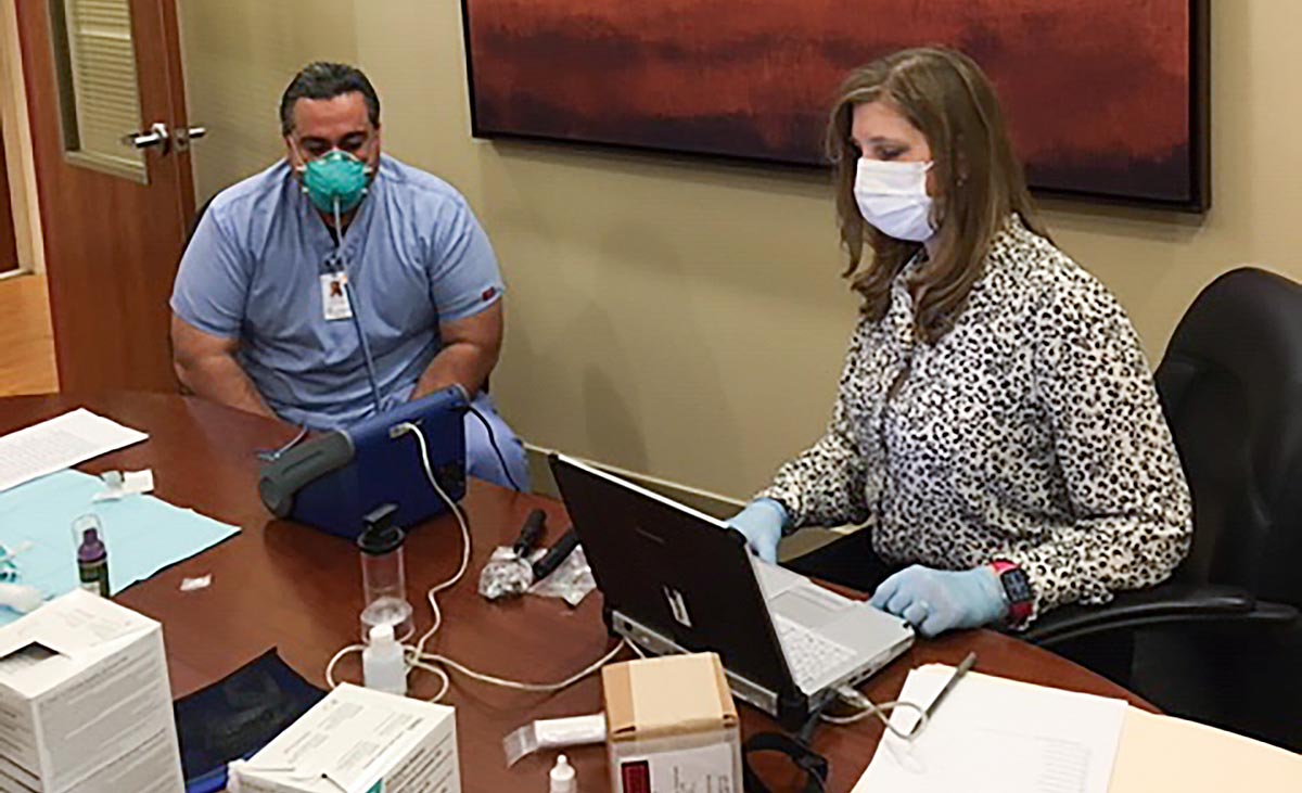 Laura Maldonado,  RN wound care specialist.