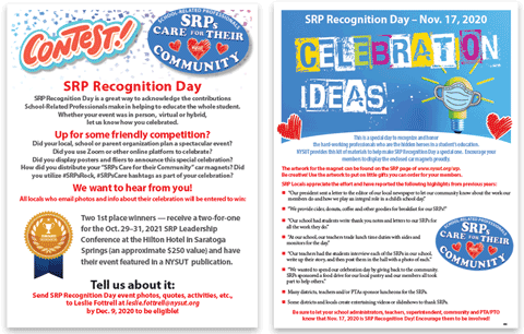 SRP Recognition Day Contest flier