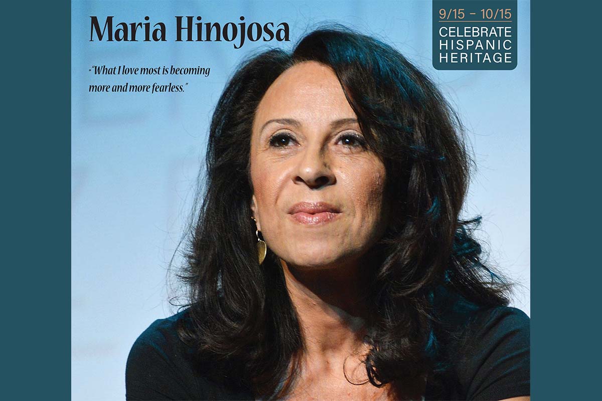 Hispanic Heritage poster honors Maria Hinojosa